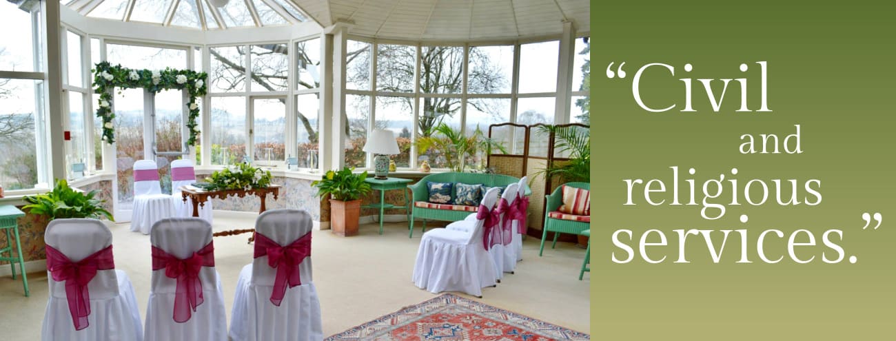 Civil Ceremonies at Kinloch House