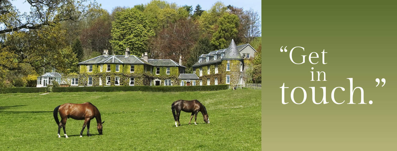 Making contact with Kinloch House